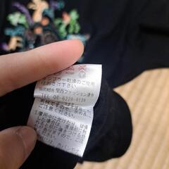 スパンコール刺繍Tシャツの画像