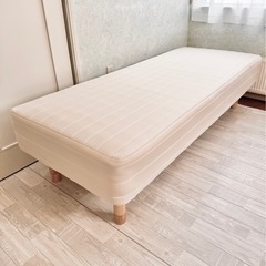 【小さめのベッド】脚付きマットレスベッド