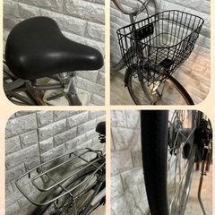🌼お買い得🌸美品🌸室内保管🌸パナソニックビビ✨電動自転車🌸シルバー🌼の画像