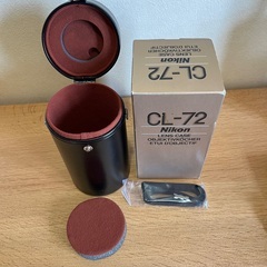 NIKON  ニコン レンズケース CL-72 未使用