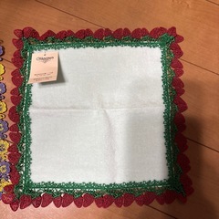 横濱元町近沢レース店　未使用ハンカチ2枚の画像