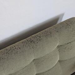 難有　ビンテージ　ソファー　オリーブグリーン色　二人掛け　三人掛け 120cm 130cmの画像