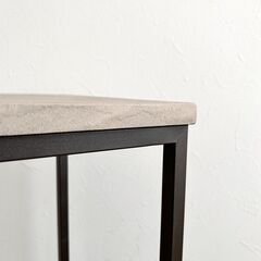 モールテックス サイドテーブル（グレージュ） コーヒーテーブル コンクリート ベージュ 北欧の画像