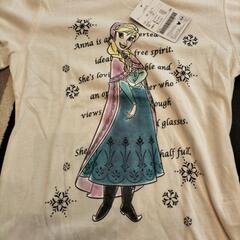 新品　アナのTシャツ サイズ150　オフホワイト色の画像
