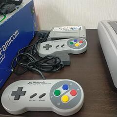スーパーファミコン本体　ソフト付　ジャンクの画像