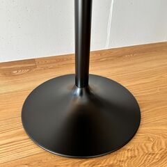 モールテックスカフェテーブル ｜直径60cm H72cm コンクリ コンパクト グレージュ 北欧の画像