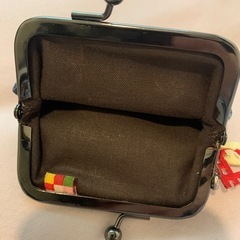 【カランコロン】がま口小銭入れ【傷•使用感あり】の画像