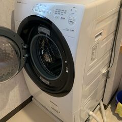 ドラム式洗濯乾燥機　シャープ　2023年製