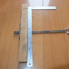 サビあり 丸ノコ 平行定規 ガイド Tスライド 平行棒 幅12mm 25.5cm x 31cm まるのこ 丸鋸 マルノコの画像
