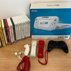 wii u PREMIUM SET 32GB ソフト18本