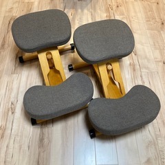【美品・2脚セット】バランスチェア　プロポーションチェア CH-88W 姿勢矯正の画像