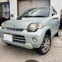 格安 スズキ Kei 4WD H12 AT 軽自動車