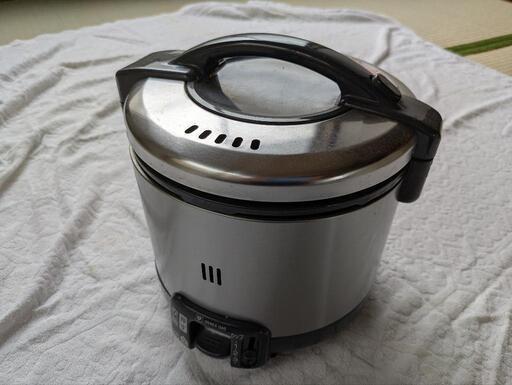 受付中)【ジャンク品】リンナイ ガス炊飯器(都市ガス) 2025年5