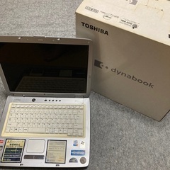 東芝　dynabook AX/2528PDS 現状　箱付 