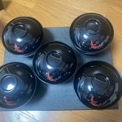 山本寛斎　汁椀５つ　新品の画像