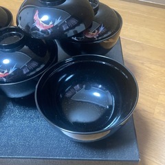 山本寛斎　汁椀５つ　新品の画像