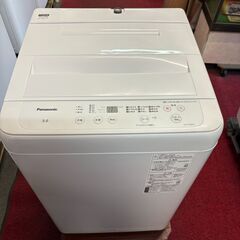 Panasonic　洗濯機　５キロ　2022年モデル　清掃済み