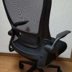 パソコンチェア メッシュ 肘おき可動式の画像