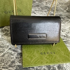 希少廃盤美品⭐️GUCCI ⭐️レザー キーケース