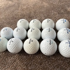 ゴルフボール14球　ツアーステージ　ハイブリッドの画像