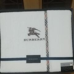 ※決定済 BURBERRY シングルサイズ  タオル地フラットシーツの画像