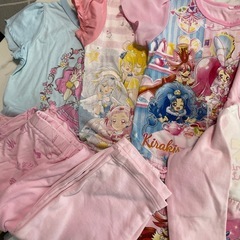 プリキュア　パジャマ　5点セット　光パジャマ　の画像