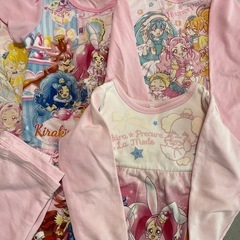 プリキュア　パジャマ　5点セット　光パジャマ　の画像