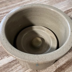 漬物容器（陶器）の画像