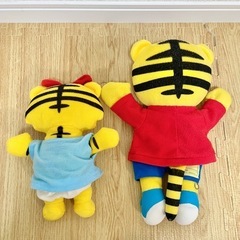 しまじろうパペット&はなちゃんおままごとセットの画像