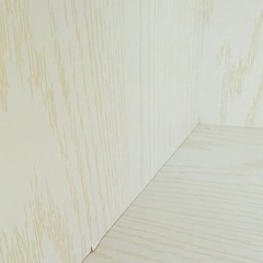 【美品】北欧風フラップ扉つきオシャレ本棚【収納力！】の画像