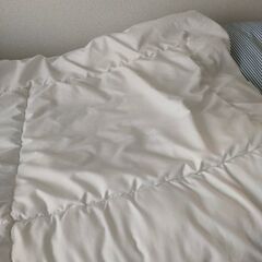 【引き取りきてくださる方】シングル掛け布団の画像