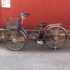【京都】京の楽チャリ　電動アシスト自転車　パナソニック　26イン...