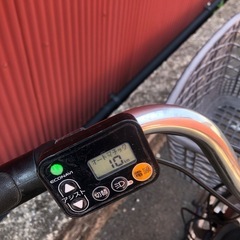 【京都】京の楽チャリ　電動アシスト自転車　パナソニック　26インチ　青色の画像