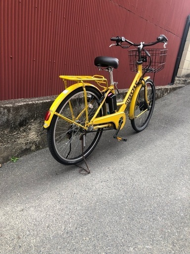 スーツ特別割引クーポン 京都】京の楽チャリ電動アシスト自転車ブリヂストンステップ 自転車本体