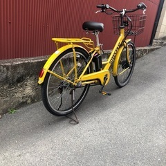 京都】京の楽チャリ電動アシスト自転車ブリヂストンステップ