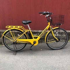 超美品 京都】京の楽チャリ電動アシスト自転車ブリヂストンステップ 自転車本体