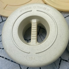 漬物石　10Kg 8.5型径25.5cm押し蓋
セットの画像