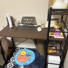 ニトリ　デスク　勉強机の画像