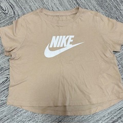 ナイキNIKE ショート丈 Tシャツ ベージュ 140cm程度の画像