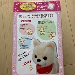 だっこでペロ　キュートなポメちゃんの画像