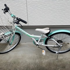 自転車　あさひPECHE 22インチ6段変速