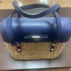【ハワイで購入　定価15,000円程】kate spade カゴバッグ