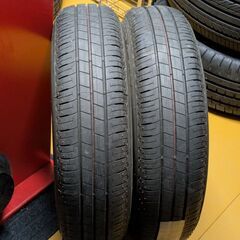 良品　工賃込みブリヂストン１５５／６５Ｒ１４　２本セット　