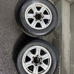 値下げしました。キーラー ６穴 ホイール 