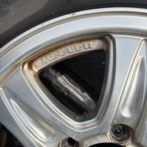 値下げしました。キーラー ６穴 ホイール 