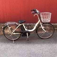 【京都】京の楽チャリ　電動アシスト自転車　24インチ　ブリヂスト...