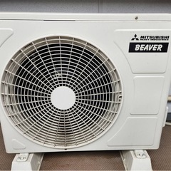 【2台セット】三菱 2021年 ビーバーエアコン SRK2221T-W [6畳用 /100V]の画像