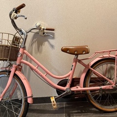 キッズ向け自転車　ブリヂストン　ハッチ　ピンク　18インチ