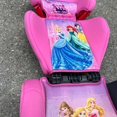 GRACO ディズニープリンセスジュニアシート女の子向け助手席補助チャイルドシートの画像