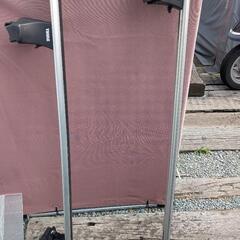 南海高野線初芝駅ですゴルフ５.６仕様ベースキャリア ルーフキャリア THULE ベースキャリアの画像